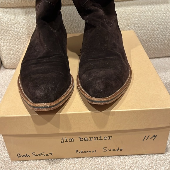 Jim Barnier “High SunSet” brown suede western boot. Sz 11m - Picture 6 of 6